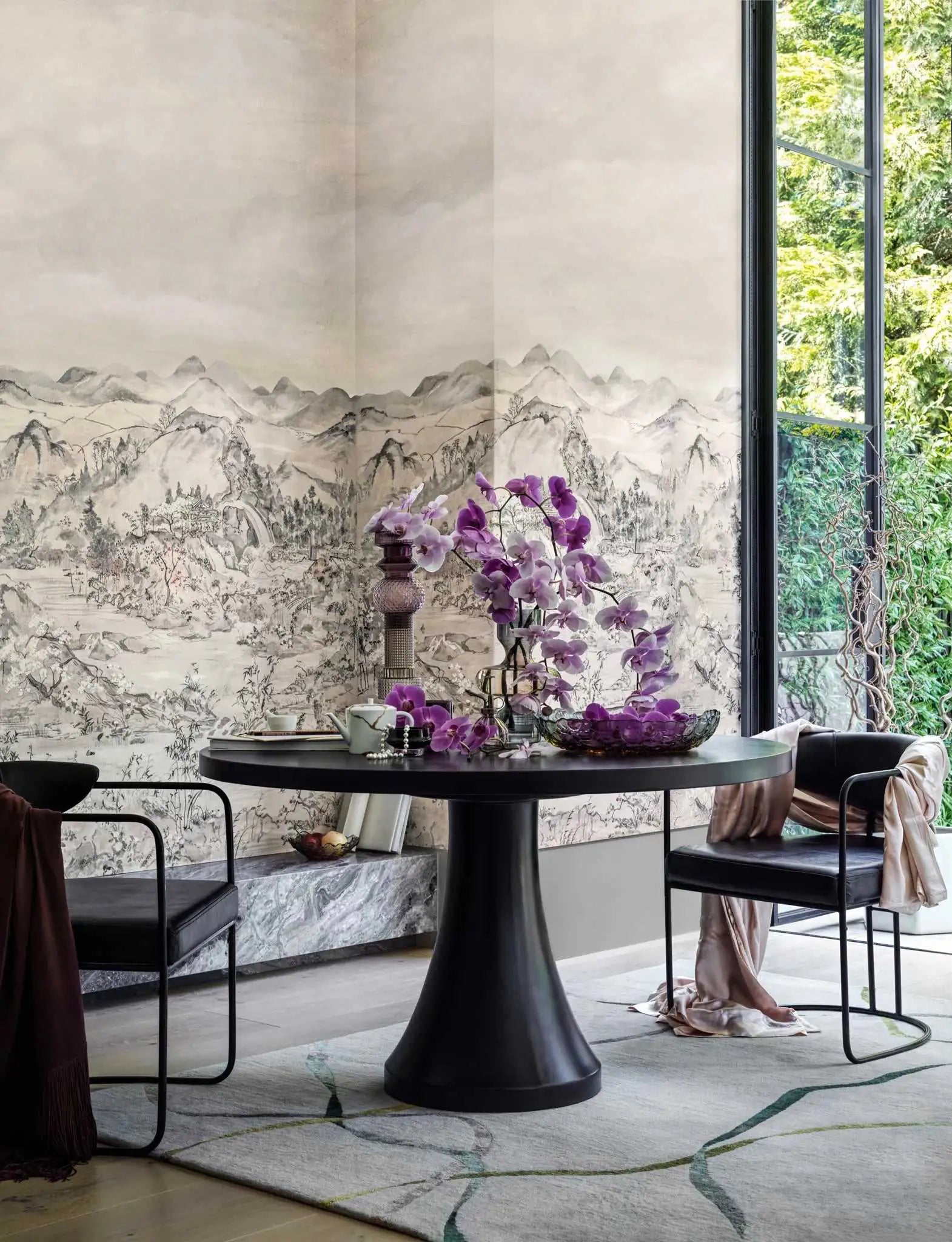 Cole & Son Carta da Parati Japanese Chinoiserie Deco Interni