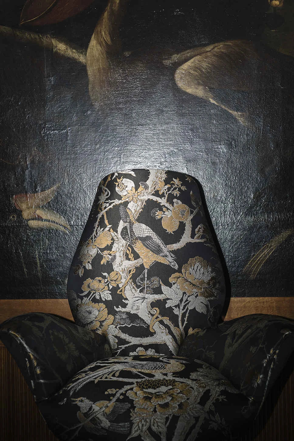 Dedar Silkbird Jacquard tessuto ambientazione