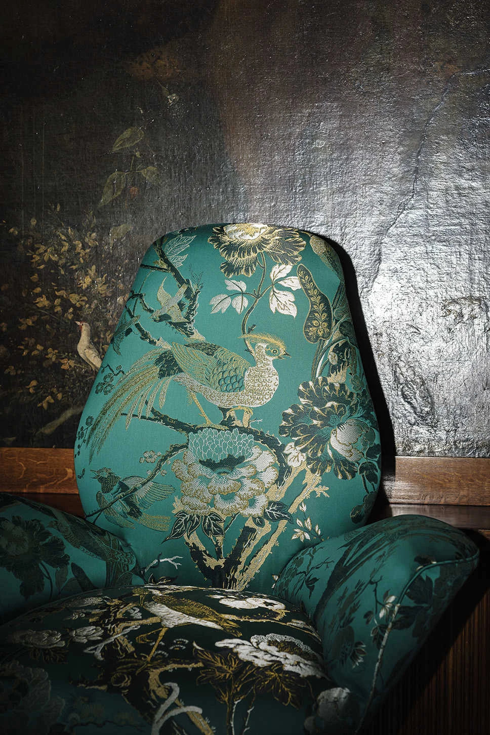 Dedar Silkbird Jacquard tessuto ambientazione